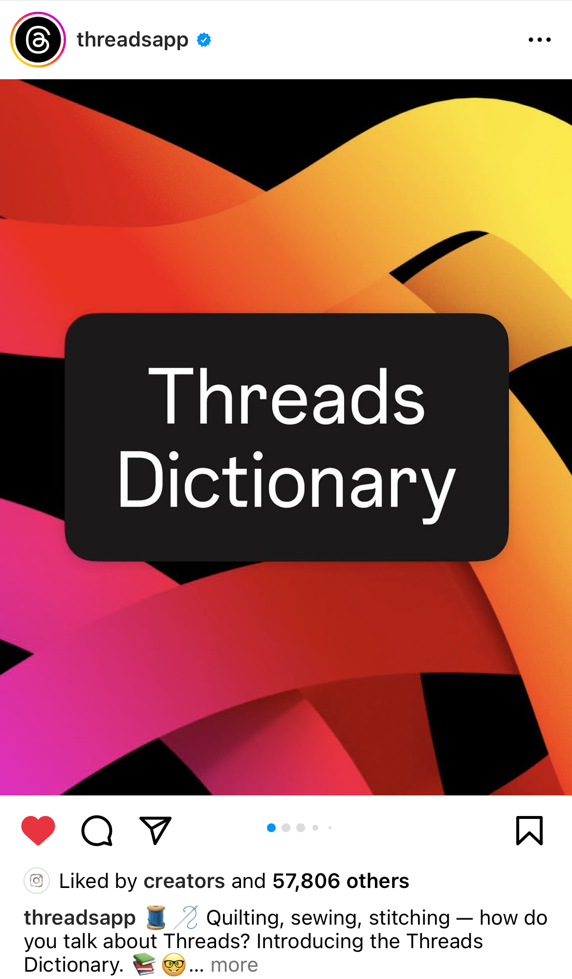 Threads Dictionary