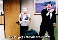 The Office, "Let's Get Ethical" dance