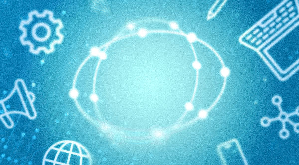Blue Interactive Illustrations