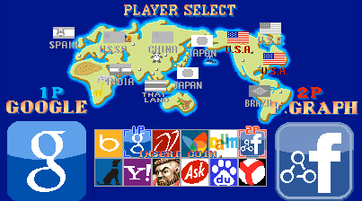 Google v Facebook Graph header